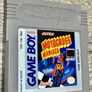 Nintendo Game Boy Motocross Maniacs Working